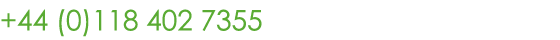 +44 (0)118 402 7355