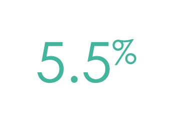 5 5%
