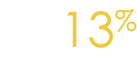 13%