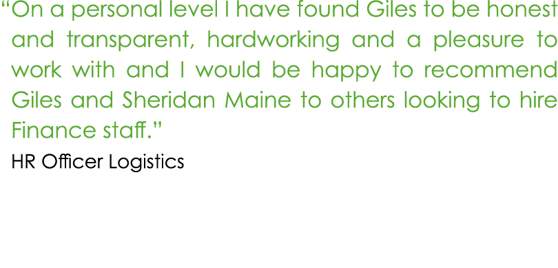 “ On a personal level I have found Giles to be honest and transparent, hardworking and a pleasure to work with and I ...